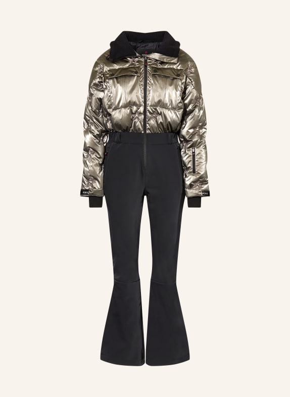 PERFECT MOMENT Ski overalls HELEN SILVER / BLACK