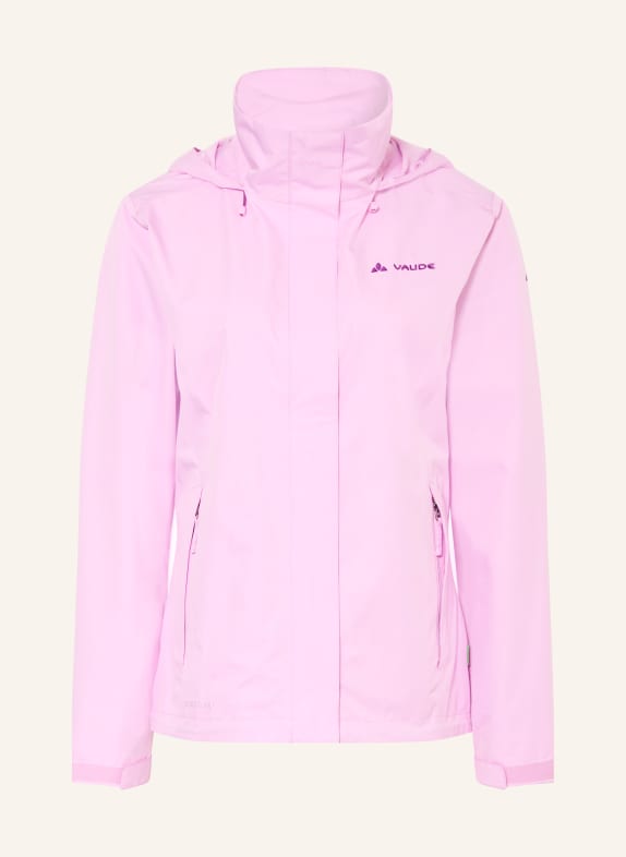 VAUDE Kurtka przeciwdeszczowa ESCAPE LIGHT RÓŻOWY