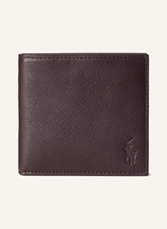POLO RALPH LAUREN portemonnee MARRON FONCÉ