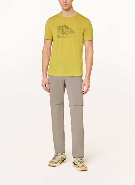VAUDE T-shirt TEKOA III DONKERGEEL