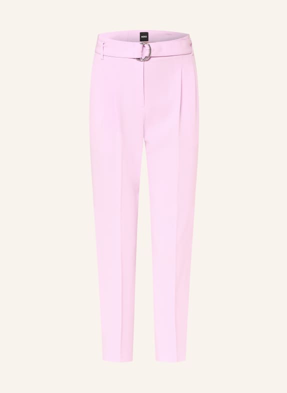 BOSS 7/8 pants TAPIAH LIGHT PURPLE