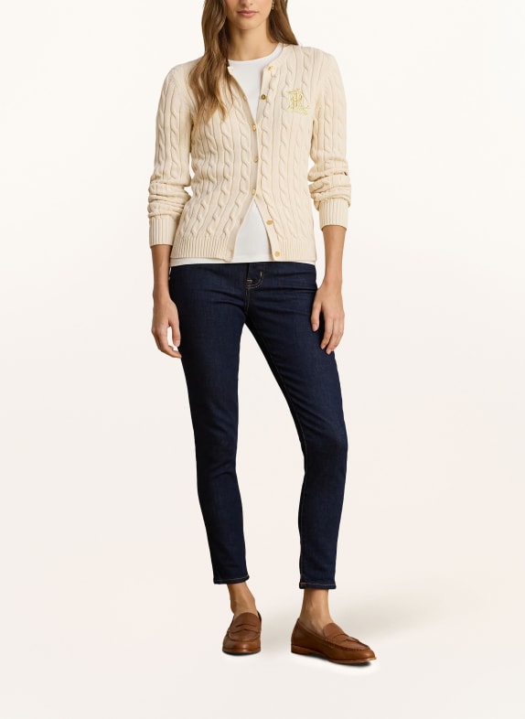 LAUREN RALPH LAUREN Strickjacke CREME