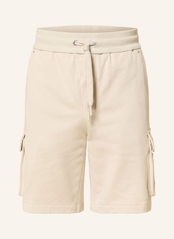 MOOSE KNUCKLES Cargo sweat shorts HARTSFIELD BEIGE