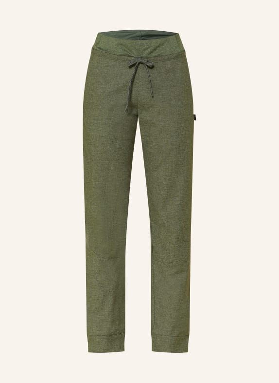 me°ru' Pantalon de trekking VALENCE GROEN