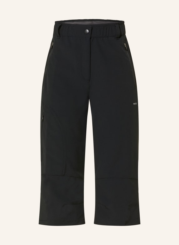 me°ru' 3/4 trekking trousers VALDIVIA BLACK