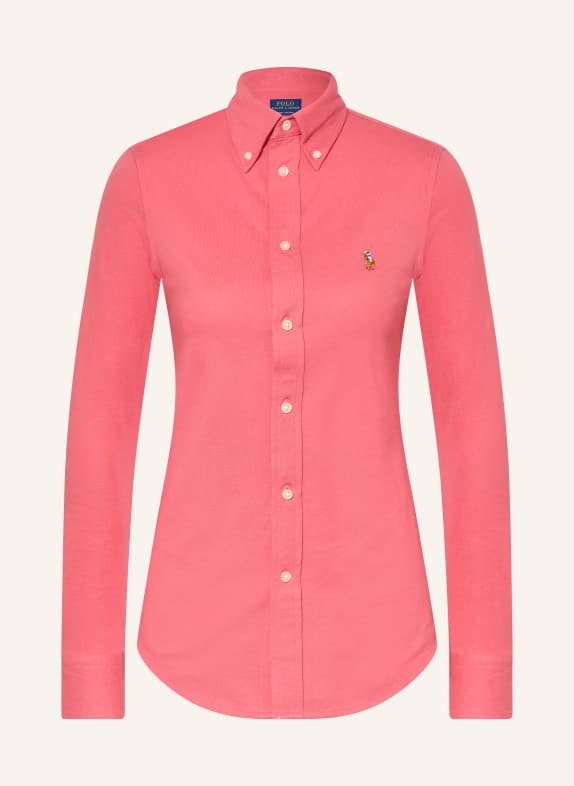 POLO RALPH LAUREN Košilová halenka ČERVENÁ