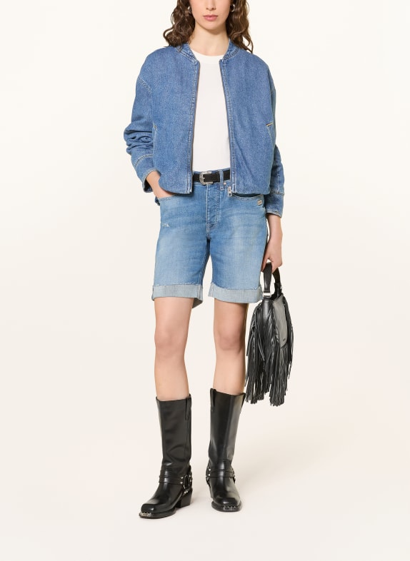 GANG Jeansshorts 94NICA SHORTS 7779 mid denim used