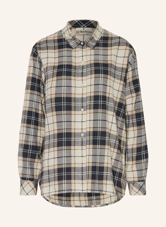Barbour Overhemdblouse ELISHAW BEIGE / MARRON FONCÉ / DONKERGRIJS
