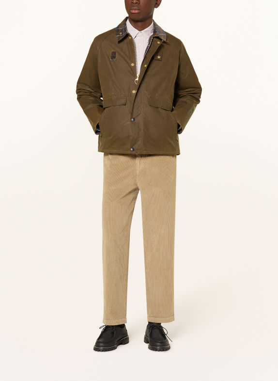 Barbour Cordchino STRETCH HELLBRAUN