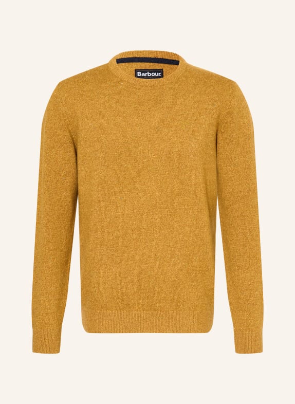 Barbour Pullover DUNKELORANGE / DUNKELGELB