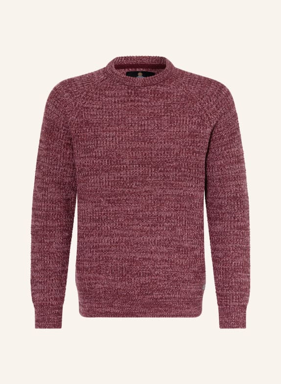 Barbour Pullover HORSEFORD DUNKELROT