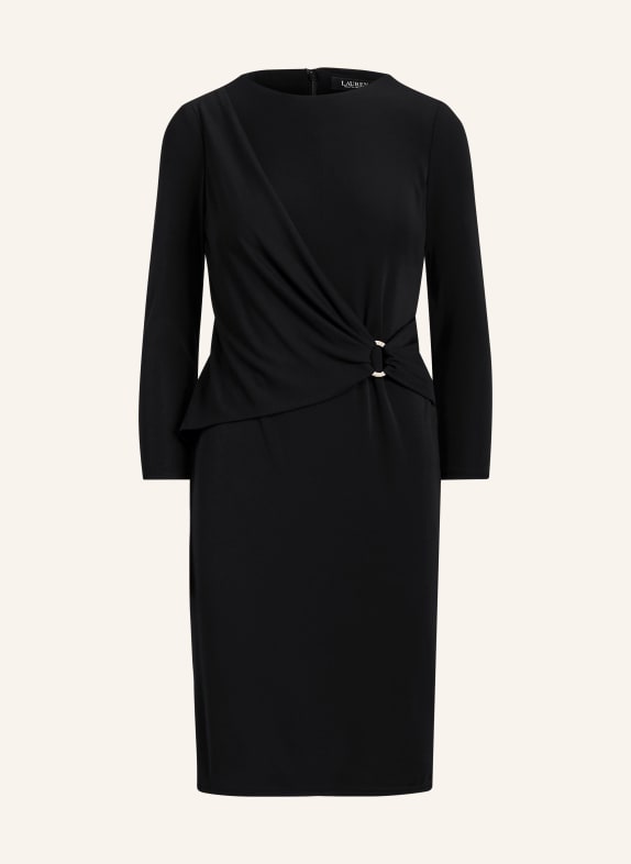 LAUREN RALPH LAUREN jurk ZWART
