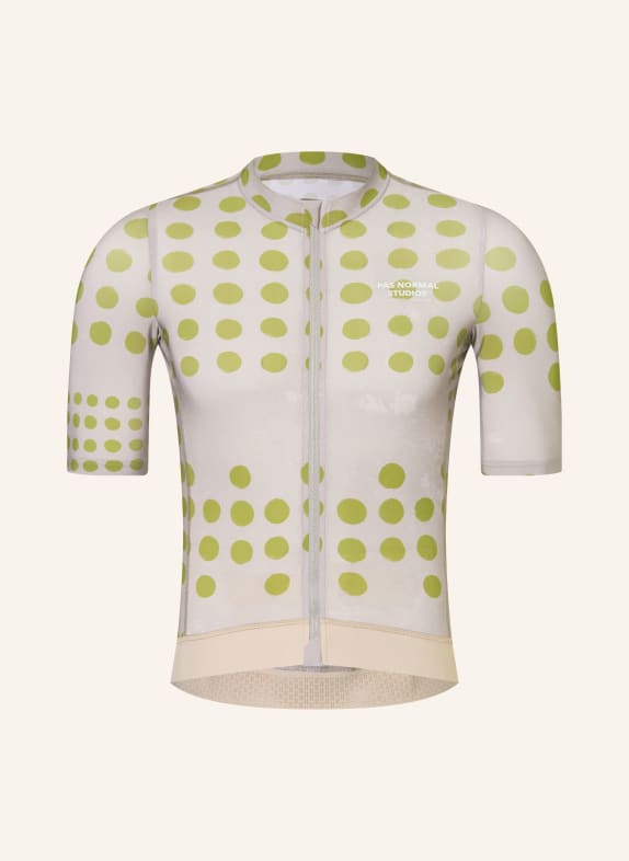 PAS NORMAL STUDIOS Fietsjersey ESSENTIAL GRIJS / OLIJF
