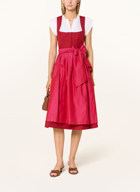 CocoVero Dirndl HERMINE ROT