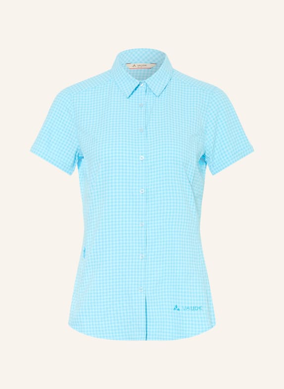 VAUDE Outdoor-Bluse SEILAND III TÜRKIS / HELLBLAU