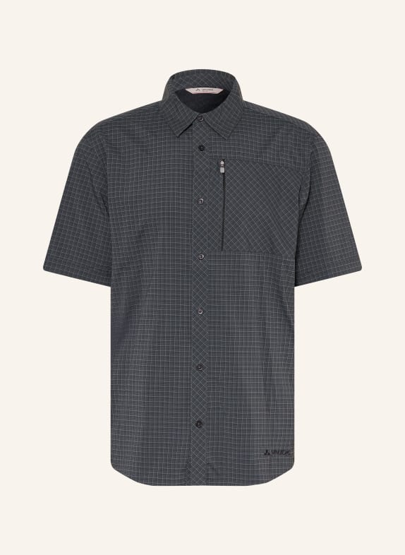 VAUDE Outdoor shirt SEILAND IV DARK GRAY / LIGHT GRAY / BLACK