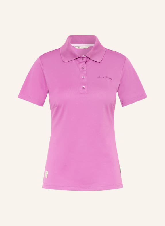VAUDE Performance polo shirt ESSENTIAL FUCHSIA