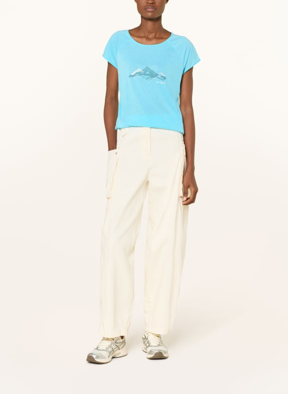 VAUDE T-shirt TEKOA II TURQUOISE