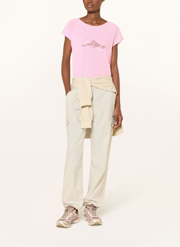 VAUDE T-shirt TEKOA II ROZE