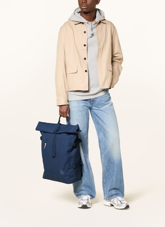 GOT BAG Rugzak ROLLTOP 2.0 31 l met laptopvak BLAUW