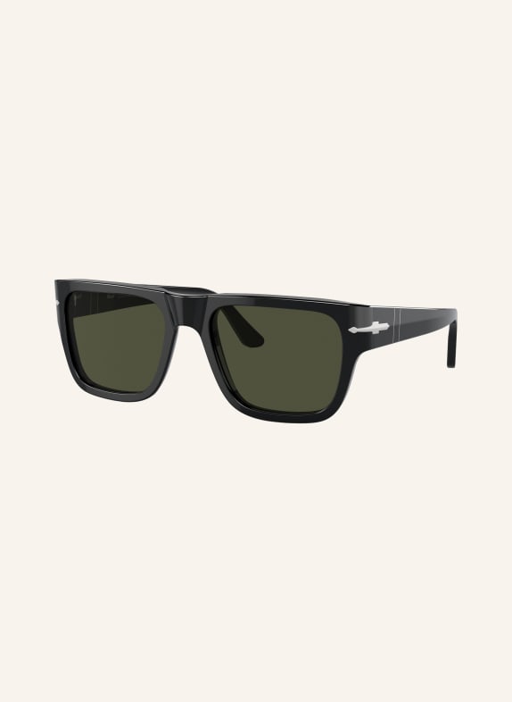 Persol Sonnenbrille PO3348S SCHWARZ/ GRÜN