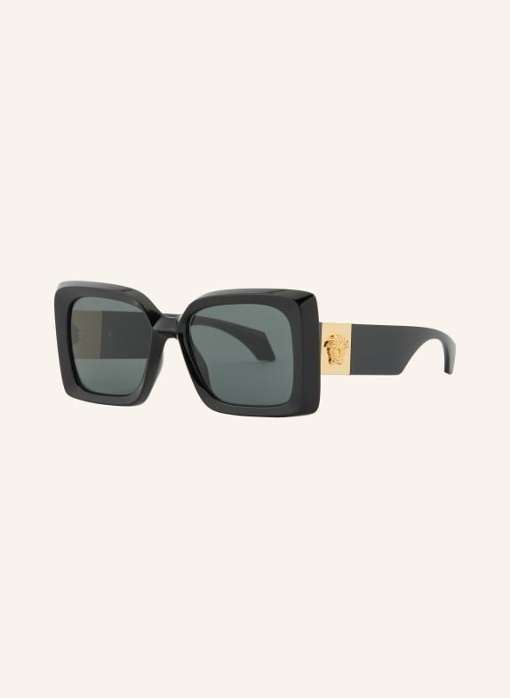 VERSACE Okulary przeciwsłoneczne VE4467U CZARNY/ CIEMNOSZARY