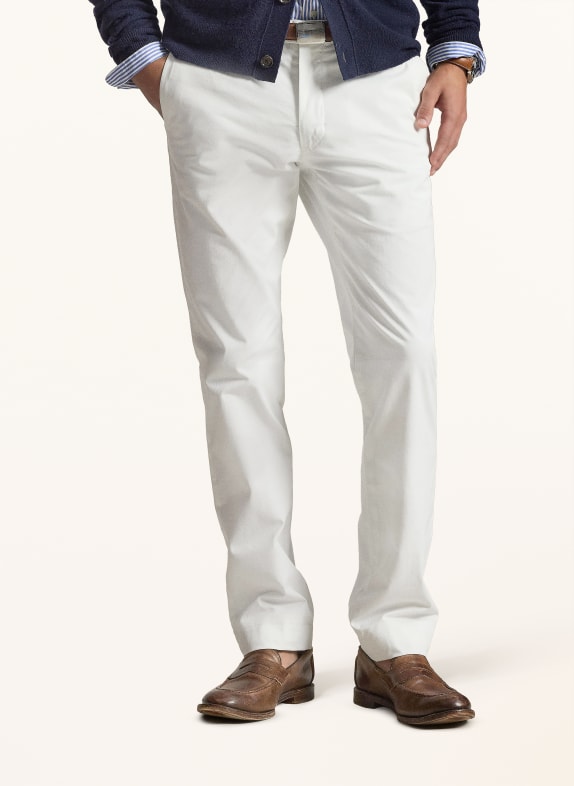 POLO RALPH LAUREN Chinosy slim fit BIAŁY