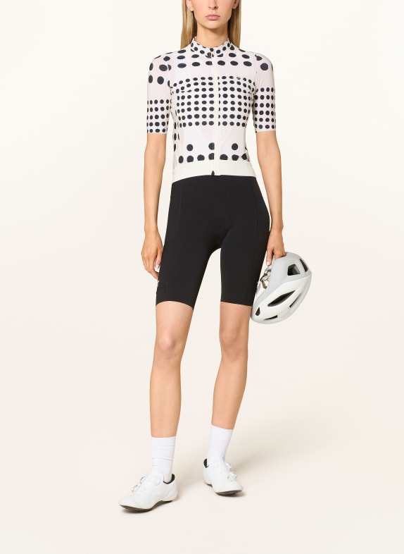 PAS NORMAL STUDIOS Fietsjersey ESSENTIAL WIT / ZWART