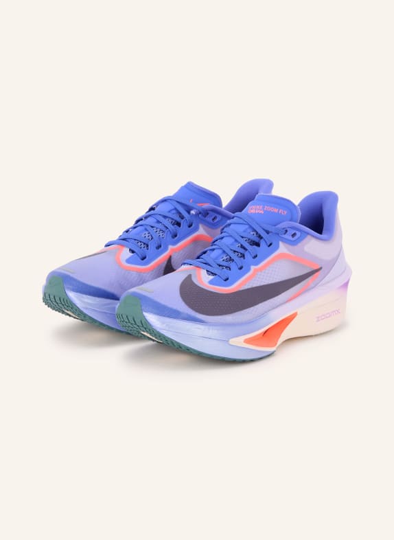 Nike Laufschuhe ZOOM FLY 6 LILA / NEONROT / BLAU