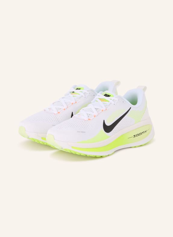 Nike Buty do biegania VOMERO 18 BIAŁY / JASKRAWY ŻÓŁTY / CZARNY