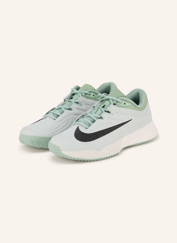 Nike Tennisschuhe VAPOR PRO 3 CLY HELLGRÜN / GRÜN / SCHWARZ