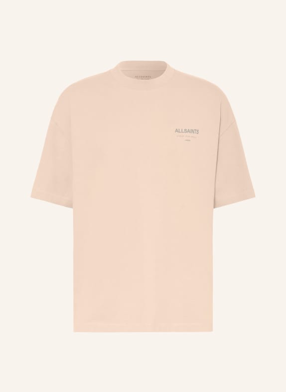 ALLSAINTS T-shirt UNDERGROUND BEIGE / TAUPE