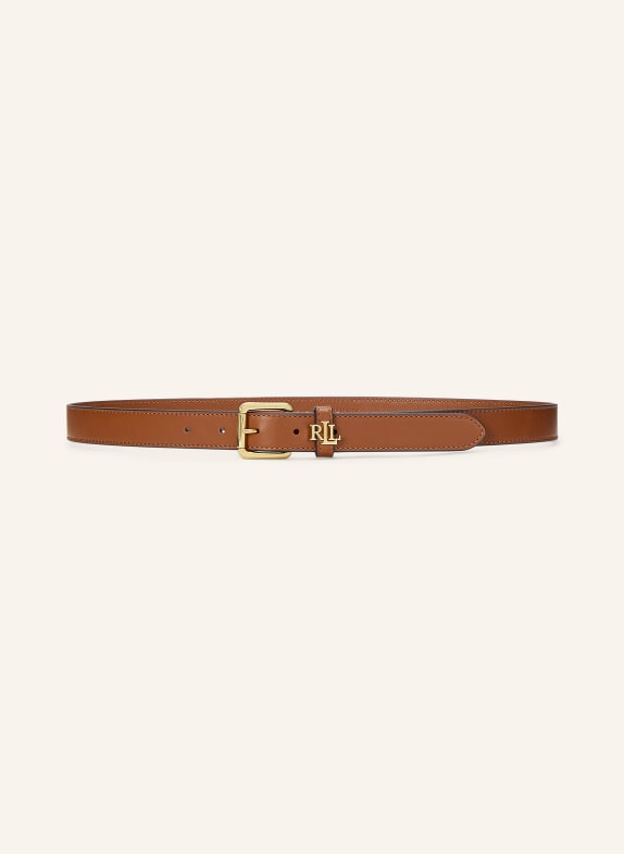 LAUREN RALPH LAUREN Ledergürtel BRAUN