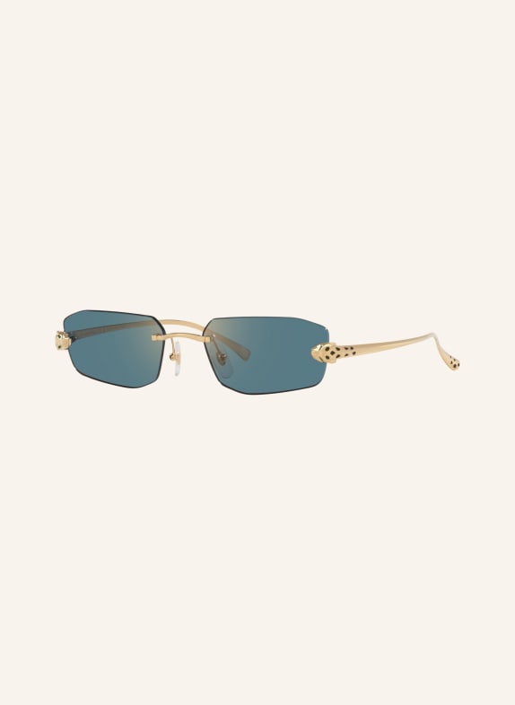 Cartier Sonnenbrille 6L001735 GOLD/ GRÜN
