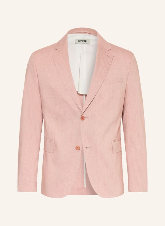 DRYKORN Anzugsakko YAMES Slim Fit mit Leinen 4002 orange