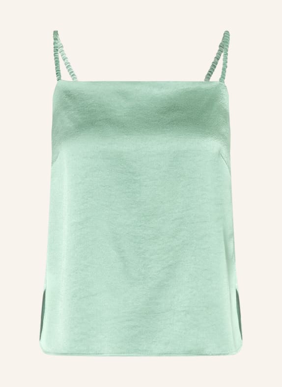 RIANI Top satynowy JASNOZIELONY