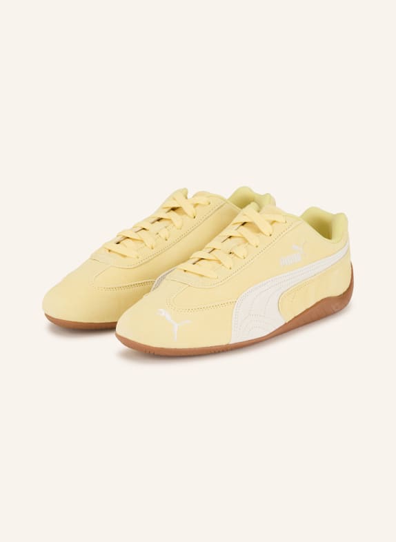PUMA Sneaker SPEEDCAT OG HELLGELB / WEISS