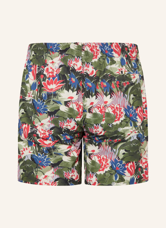 BOSS Zwembroek PIRANHA KAKI / ROOD / BLAUW