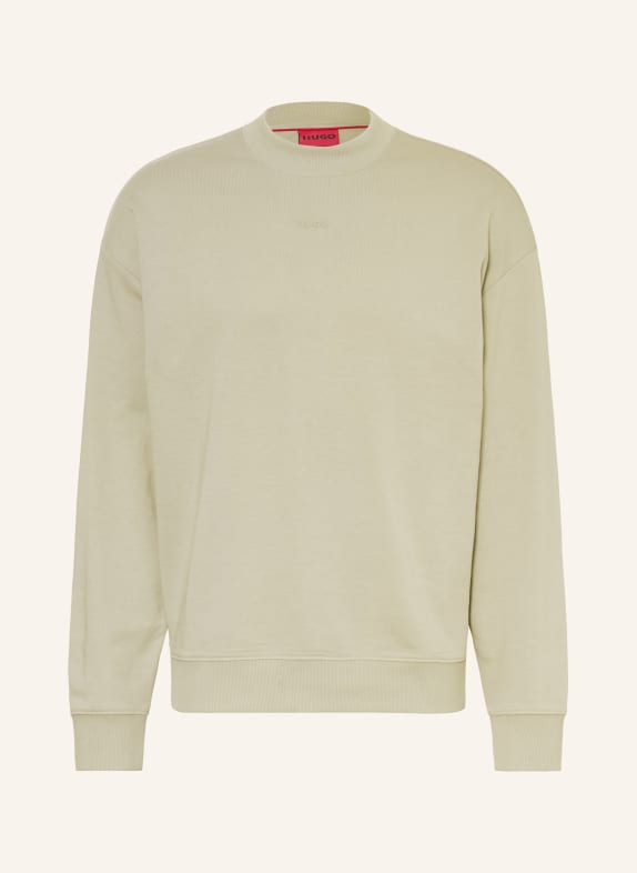 HUGO Sweatshirt DAPOCREW LIGHT GREEN