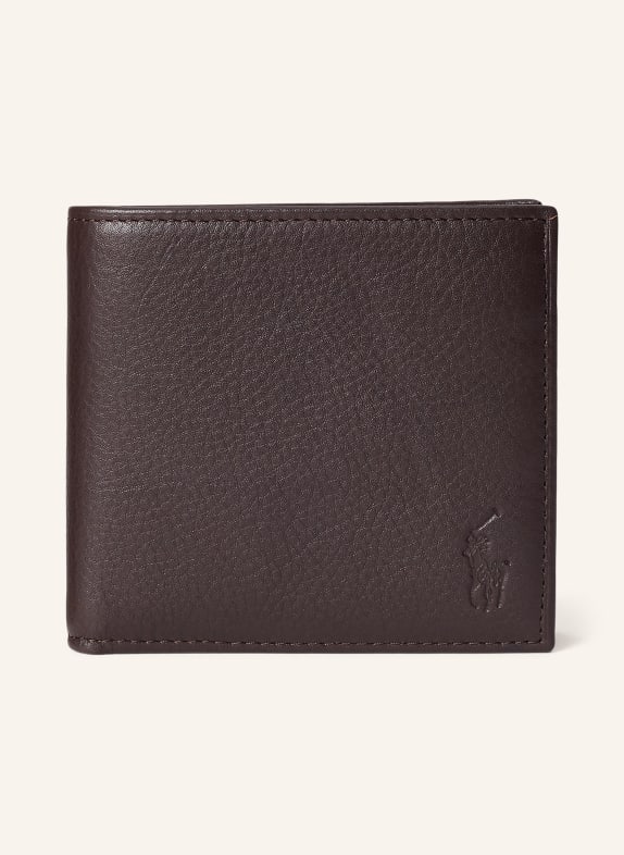 POLO RALPH LAUREN portemonnee MARRON FONCÉ