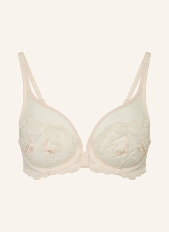 SIMONE PÉRÈLE Podprsenka s kosticemi INTRIGUE SVĚTLE RŮŽOVÁ