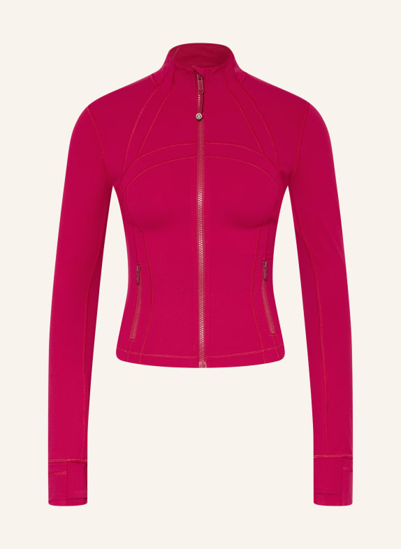 lululemon Yoga-Jacke DEFINE CROPPED FUCHSIA
