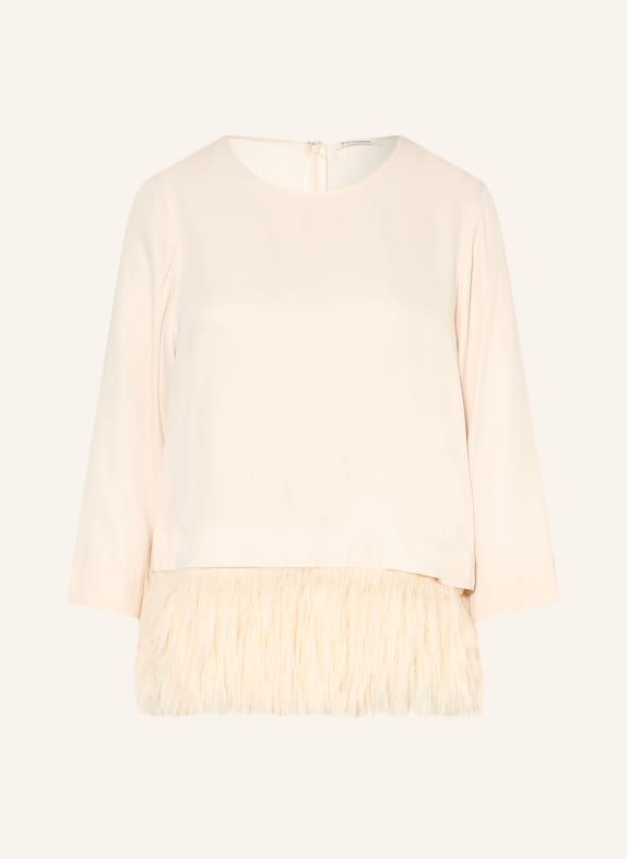 BY MALENE BIRGER Bluzka SCARLETTS z rękawami 3/4 ECRU