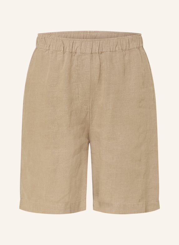 MOS MOSH Leinenshorts MMEMMIE KHAKI