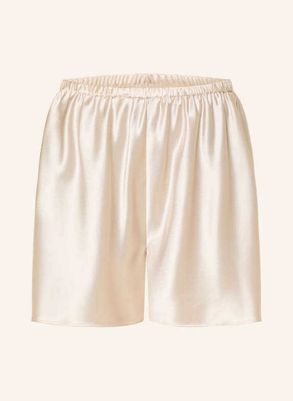 ALMADA LABEL Short en satin BIM CRÈME