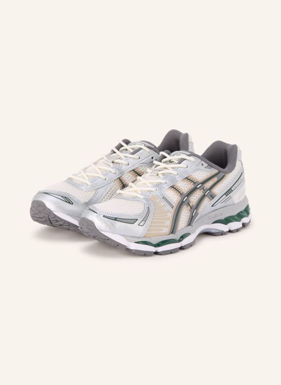 ASICS GEL-KAYANO 12.1 sneaker CREAM / SILVER / DARK GREEN