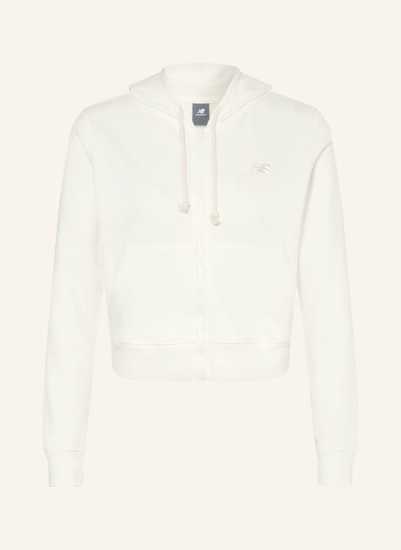 new balance COASTAL sweat jacket WHITE