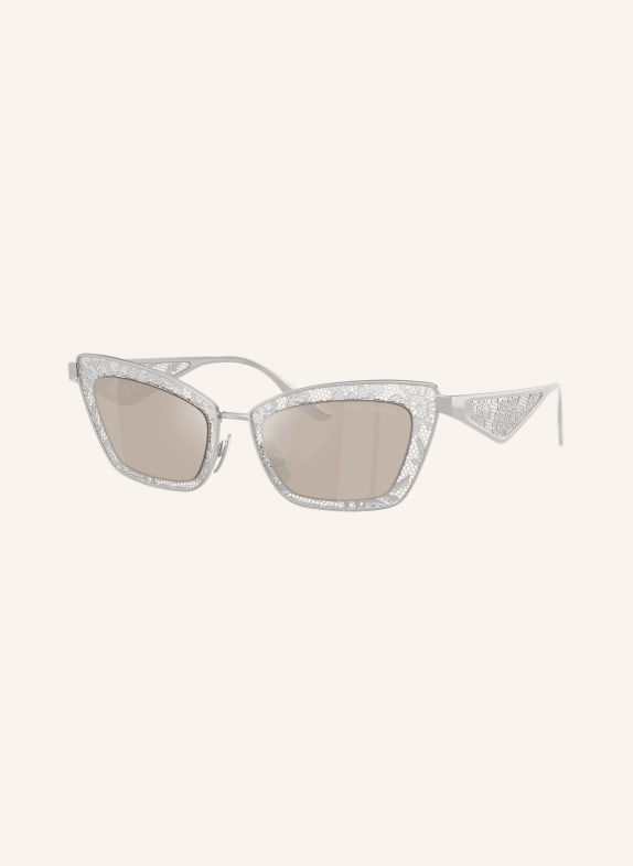 DOLCE & GABBANA Sonnenbrille DG2311 SILBER/ GRAU VERSPIEGELT