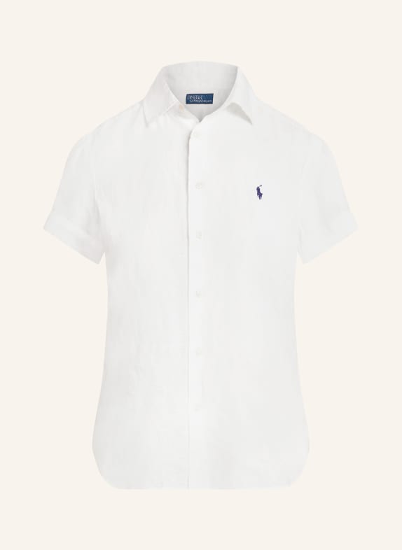 POLO RALPH LAUREN Linen blouse WHITE