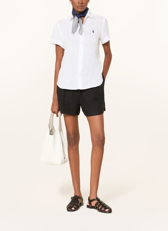 POLO RALPH LAUREN linnen blouse WIT